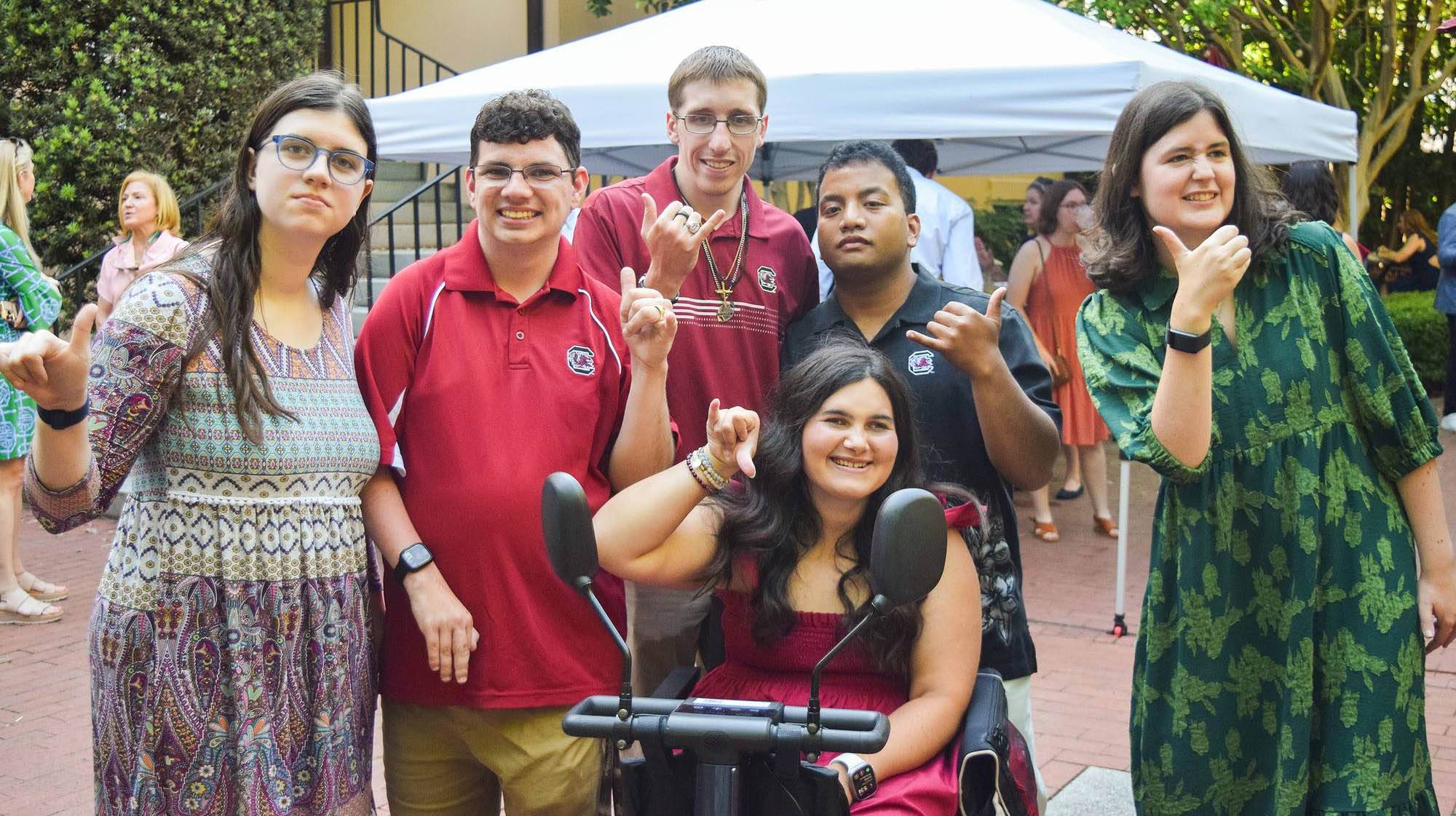 CarolinaLIFE Students giving the
