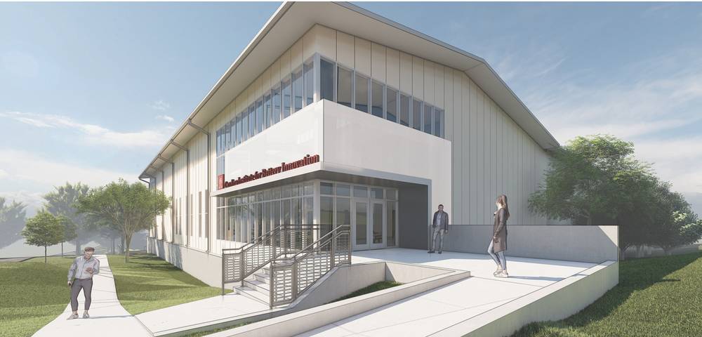 Rendering of new Battery Institute.