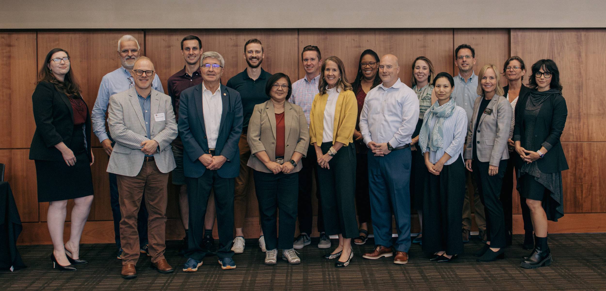 Group of faculty
