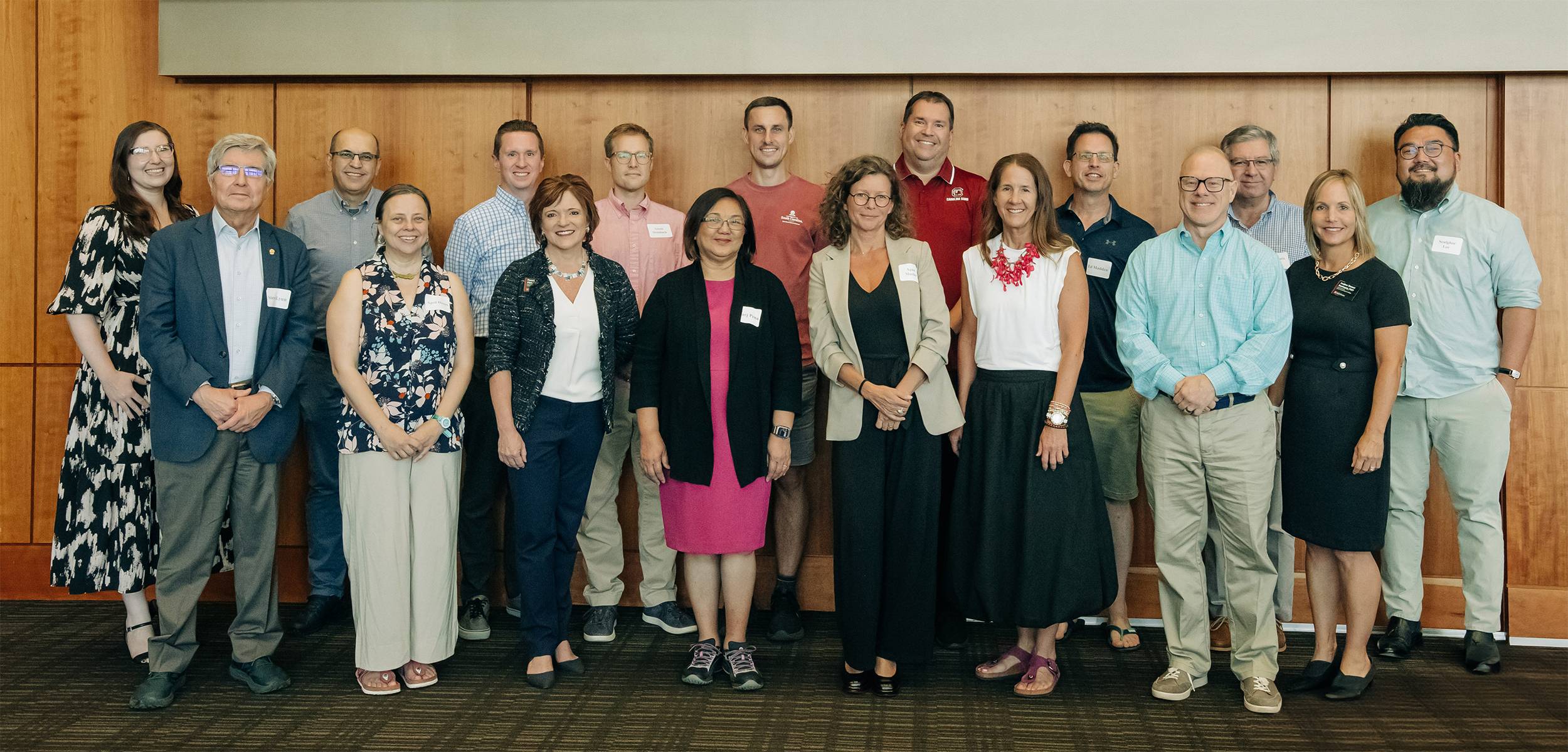 Group of faculty