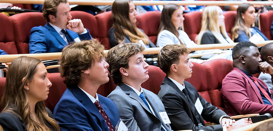 FTMBA students in class