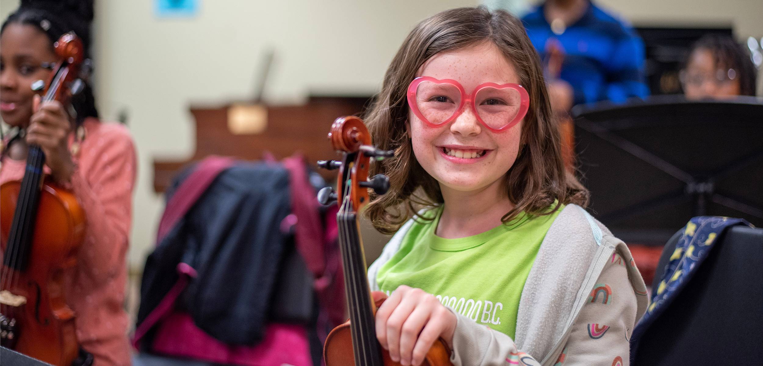 USC String Project offers classes for beginners of all ages.