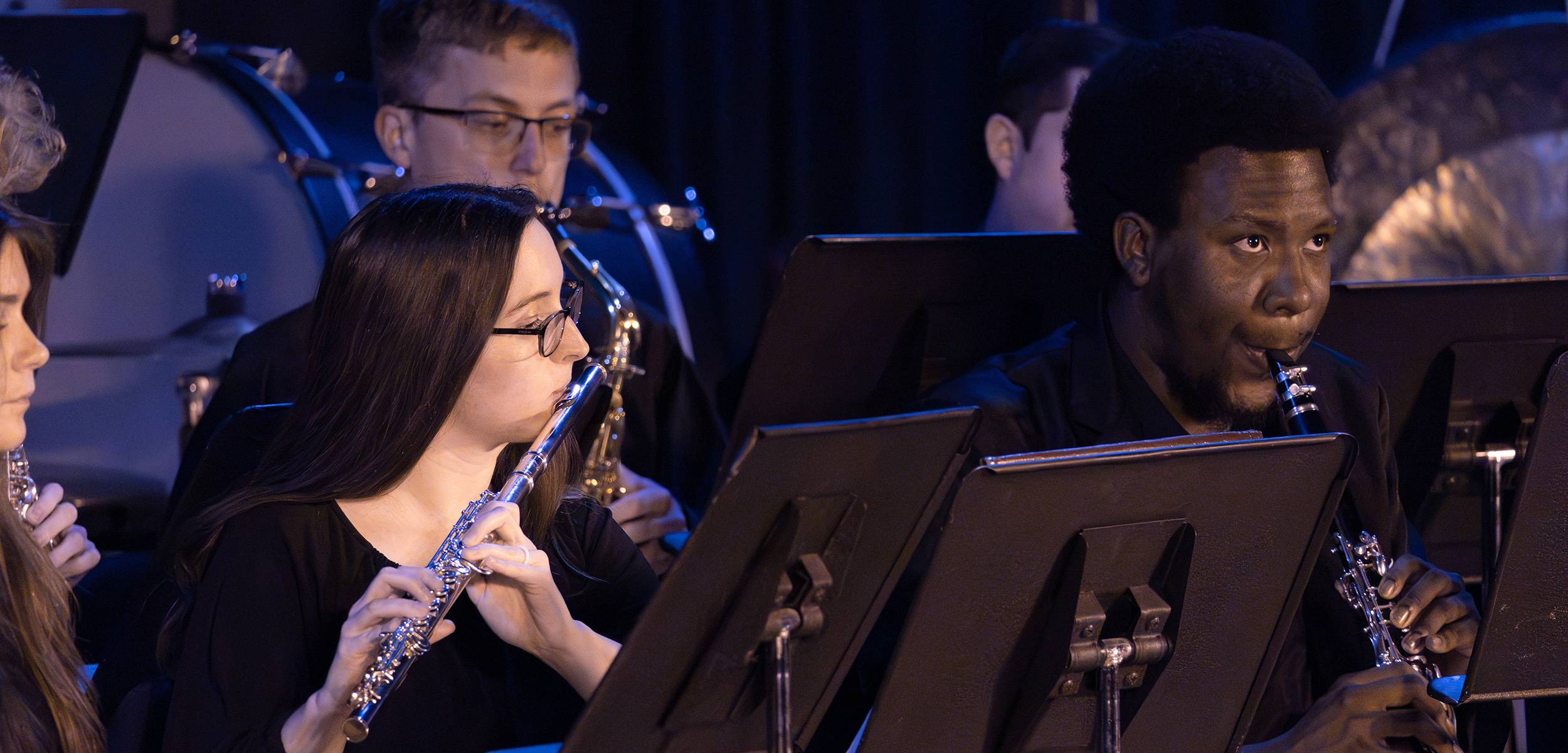 Wind Ensemble musicians